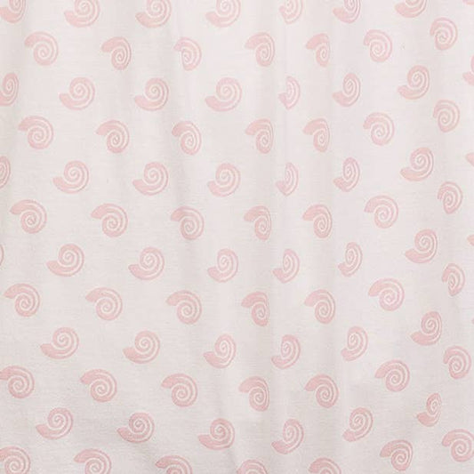 Ruched Bubble - Shellebration on White - Pima Cotton Onesie