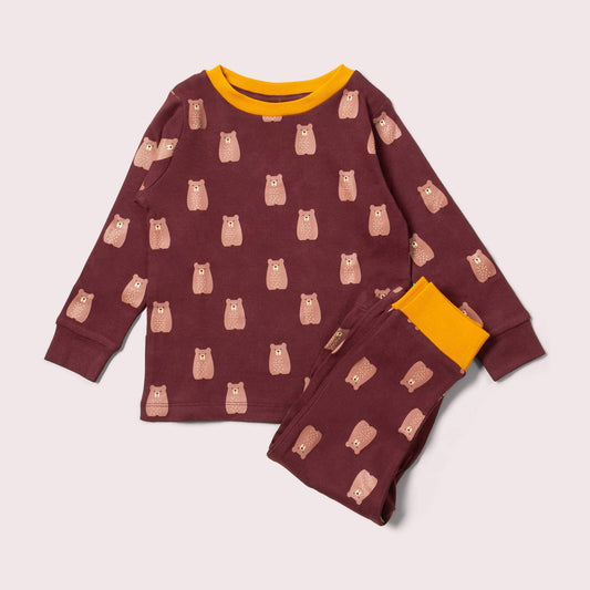 Brown Bears Organic Pyjamas