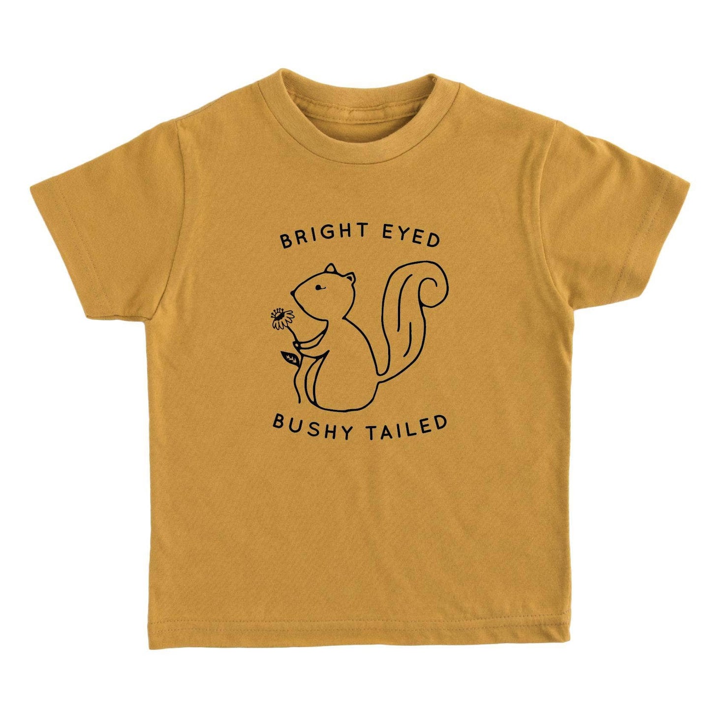 "Bright Eyed Bushy Tailed" Kids Graphic Tee
