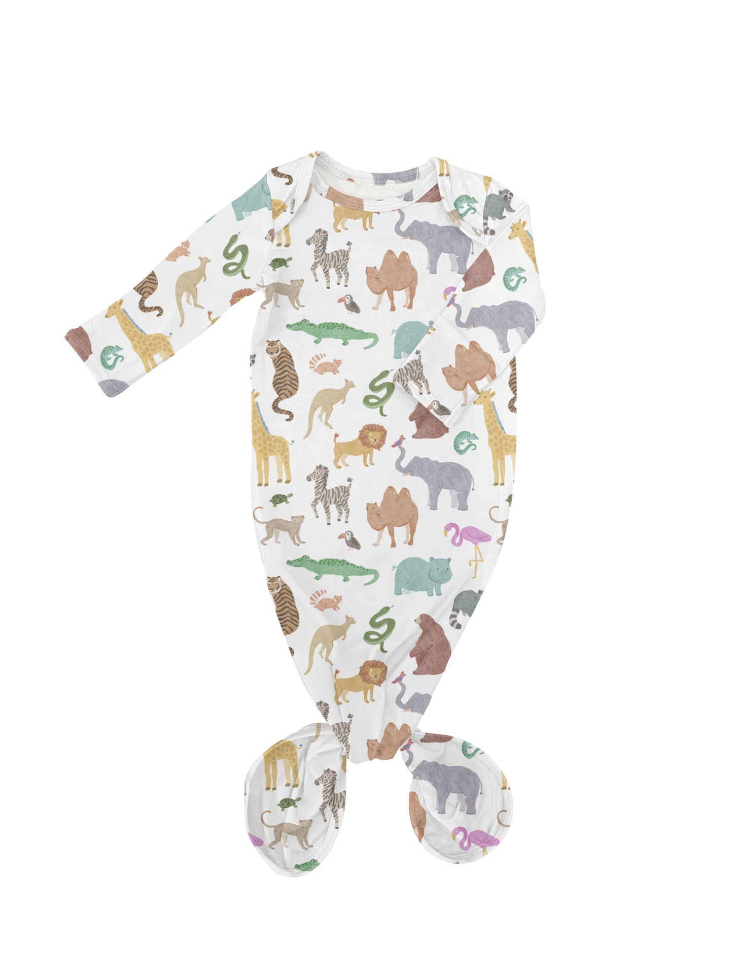 Zoo Crew Knotted Gown