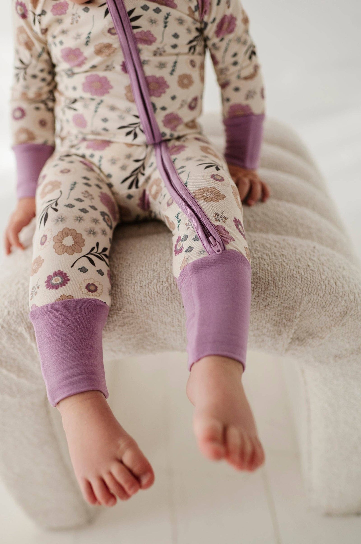 Long Sleeve Zip Romper Bamboo Baby/Kids Clothing Fall 2025