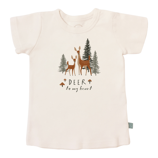 Kid toddler raphic tee | deer to my heart