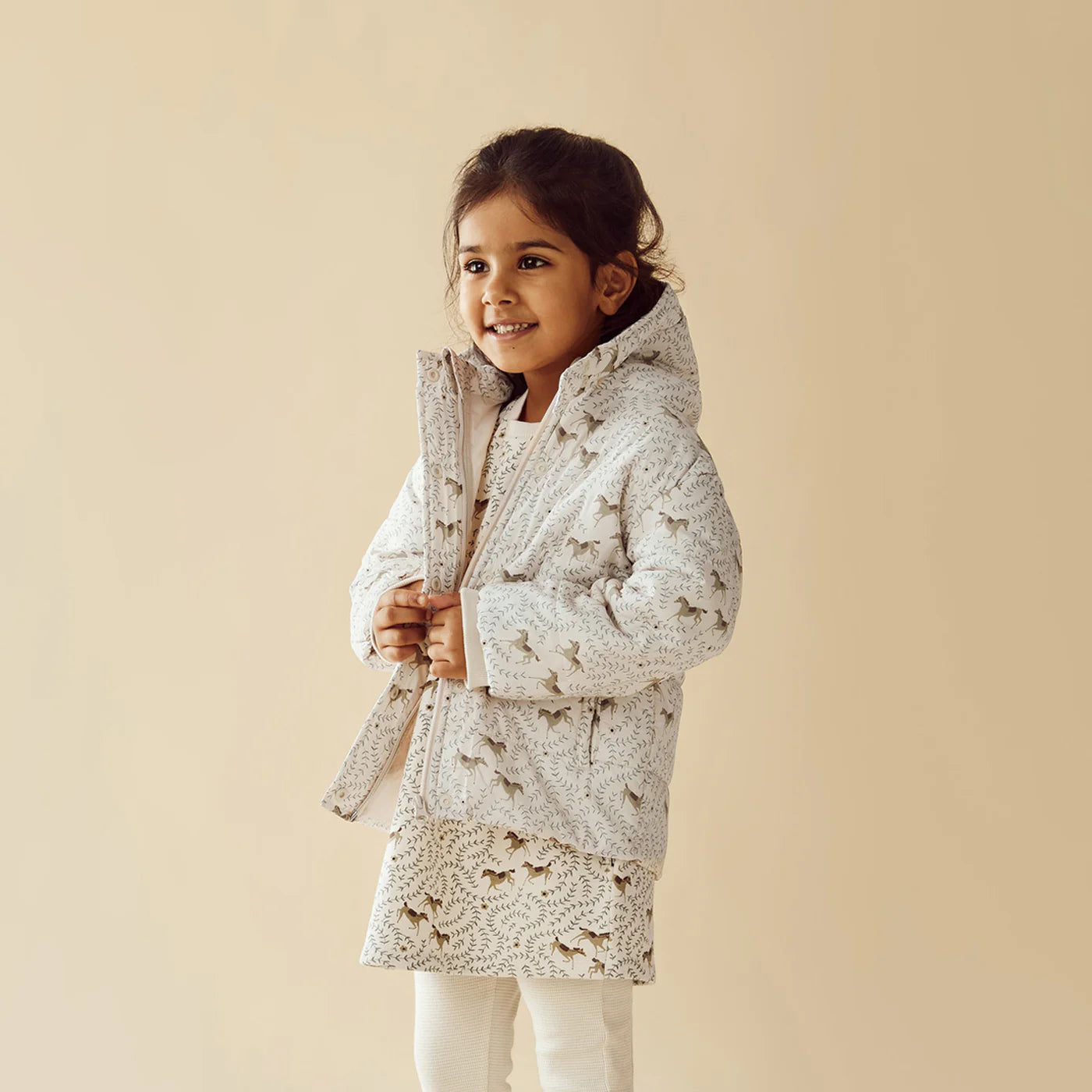 Trixie Horse Puffer Jacket
