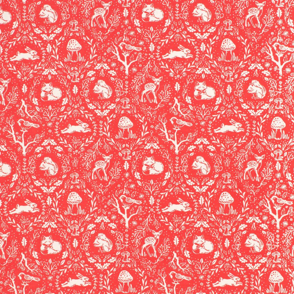 Madison Dress Baby Dress | Animal Tapestry Red