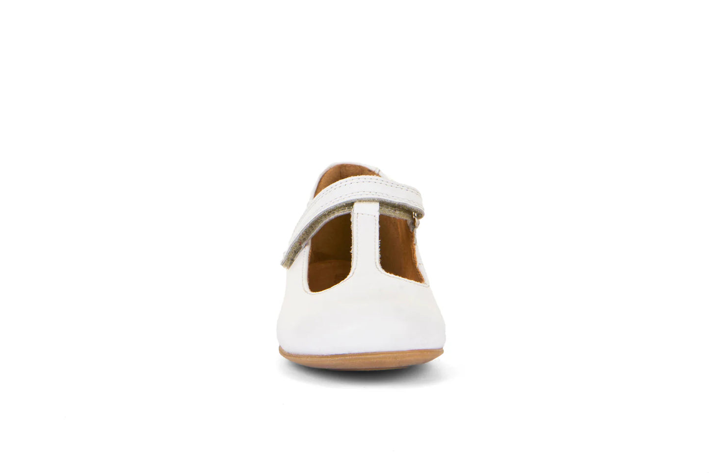 Froddo Fionas T-Bar Shoes- WHITE