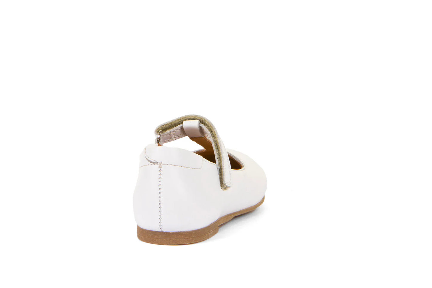 Froddo Fionas T-Bar Shoes- WHITE