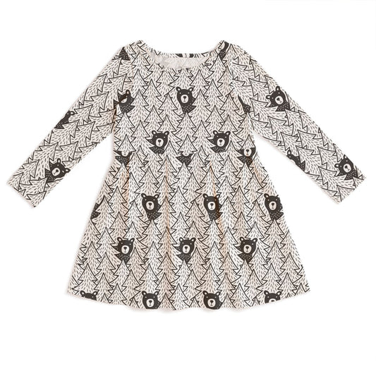 Madison Dress | Bears Black