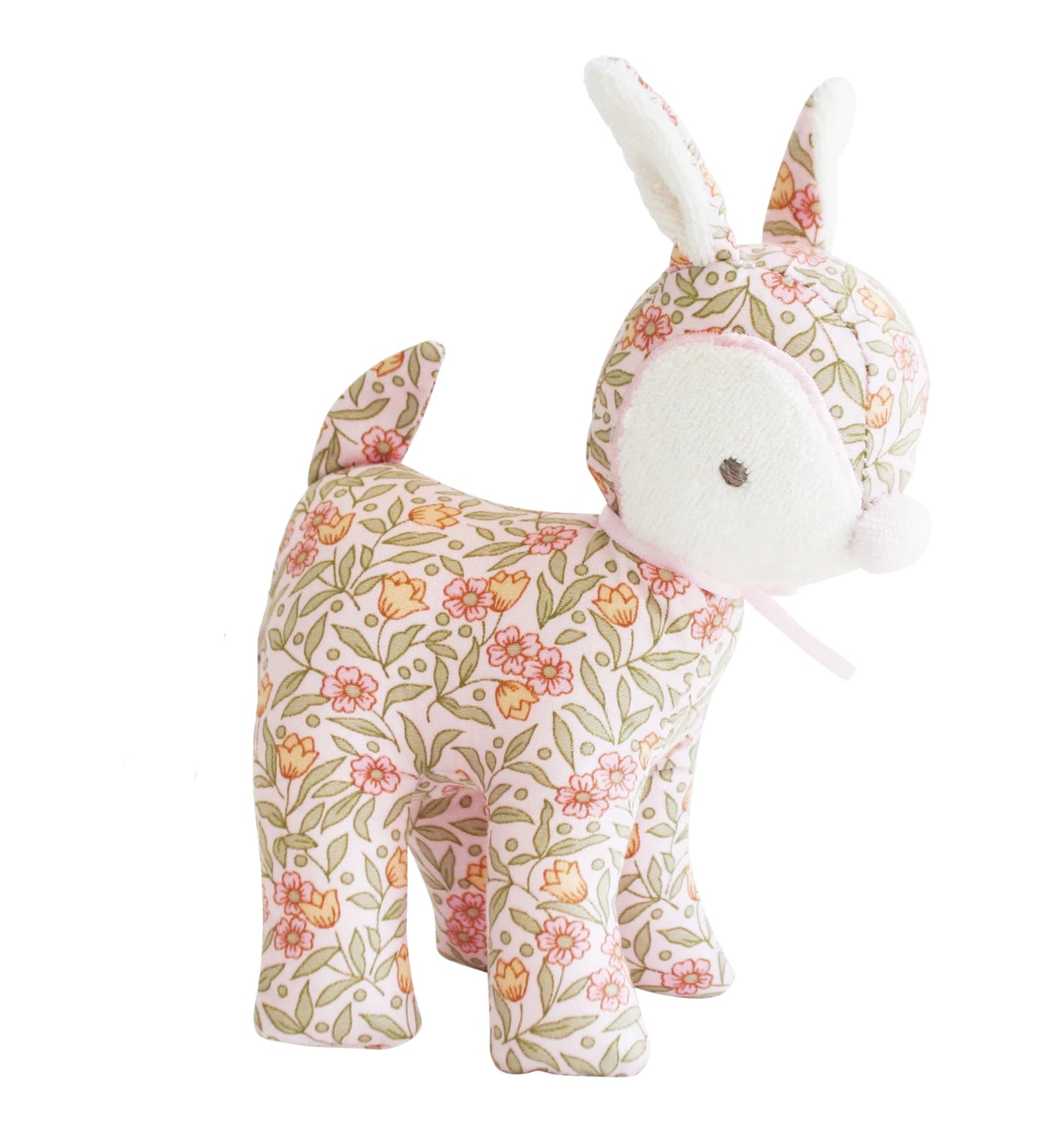 Baby Deer Rattle Blossom Lily Pink
