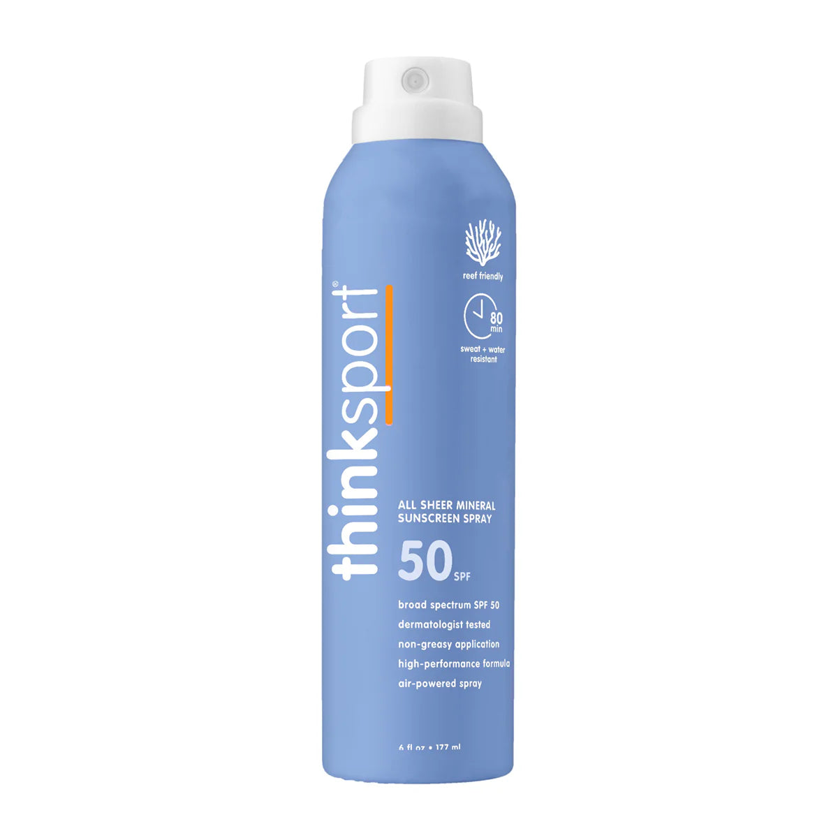 ThinkSport Mineral Sunscreen Spray SPF 50 | Sport