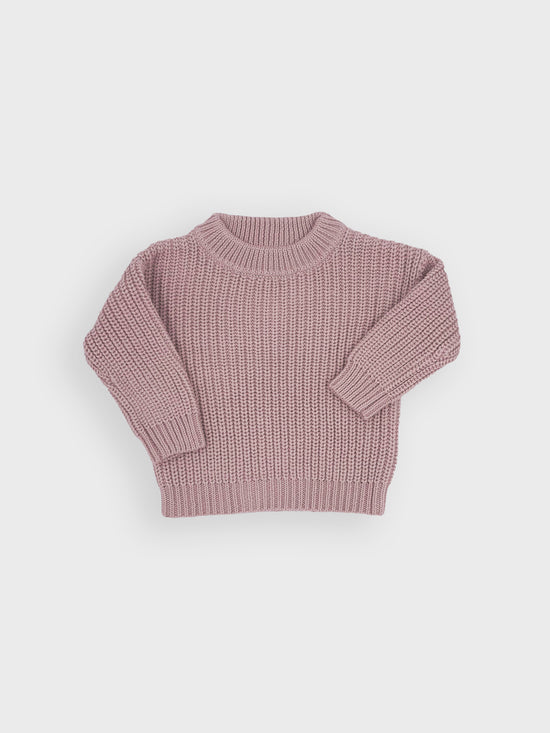 Maisy Chunky Knit | Dusty Rose