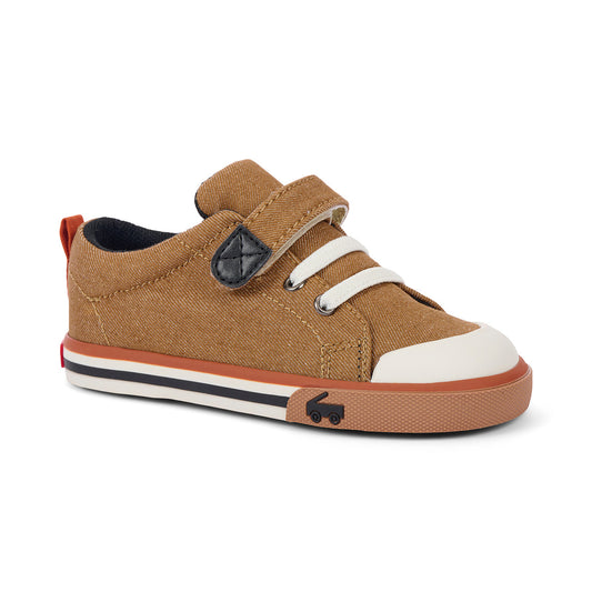 See Kai Run Sneaker | Stevie II | Brown Denim