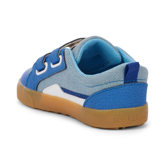 Riley Sneaker | Washed Denim