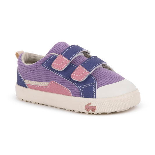 See Kai Run Riley | Purple Corduroy Sneaker