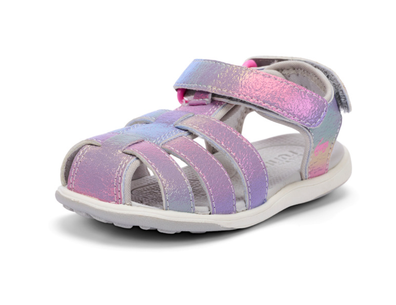 Paley Water-Friendly Toddler Sandal | Multi Rainbow