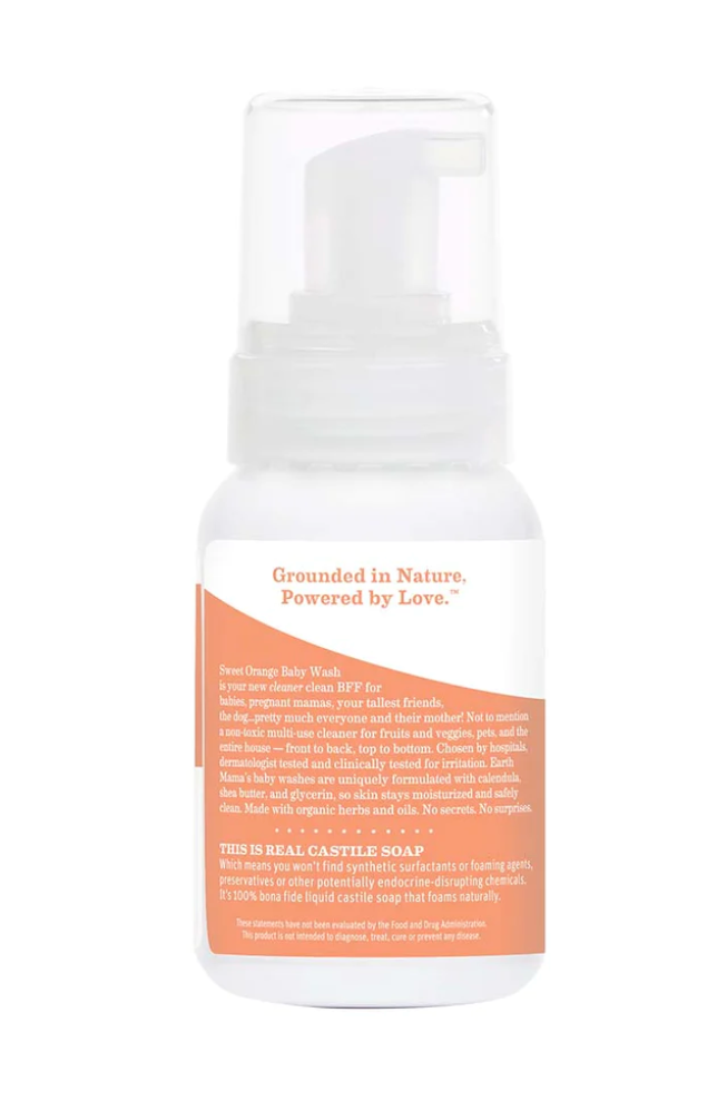Earth Mama Organics Baby Wash | Sweet Orange
