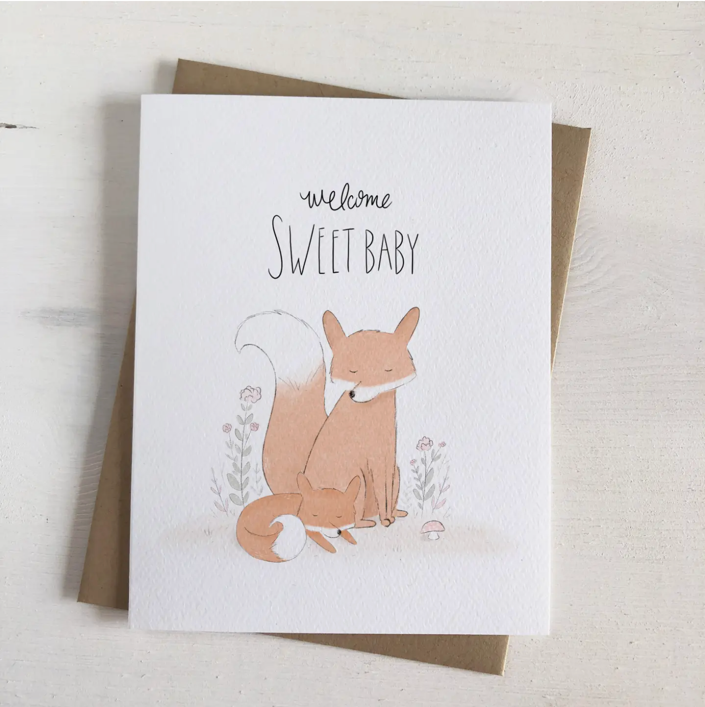 Welcome Sweet Baby - Fox