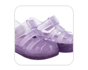 Igor Star Summer Jelly Play Shoes | Star Glitter Lilac