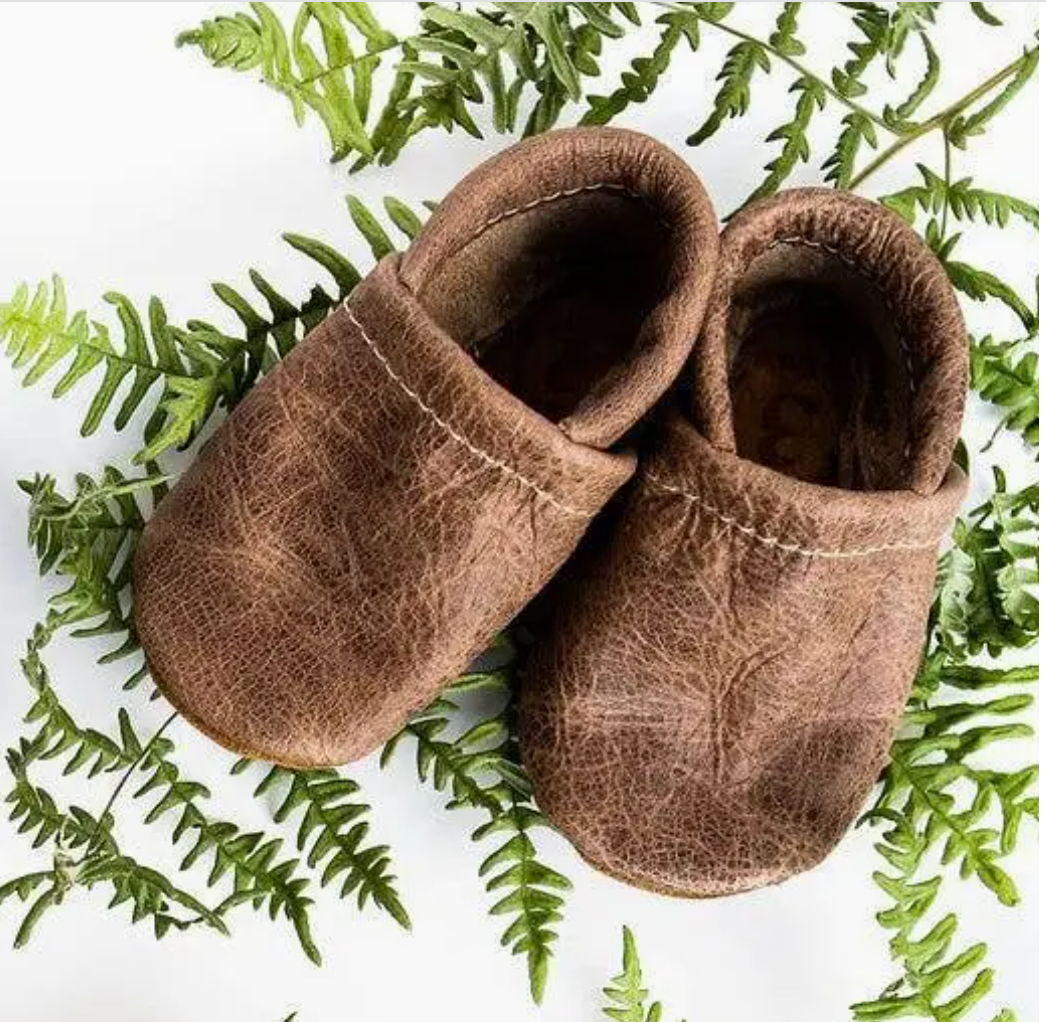 Toddler Infant Baby Moccasin | Lichen, Wood, Navy