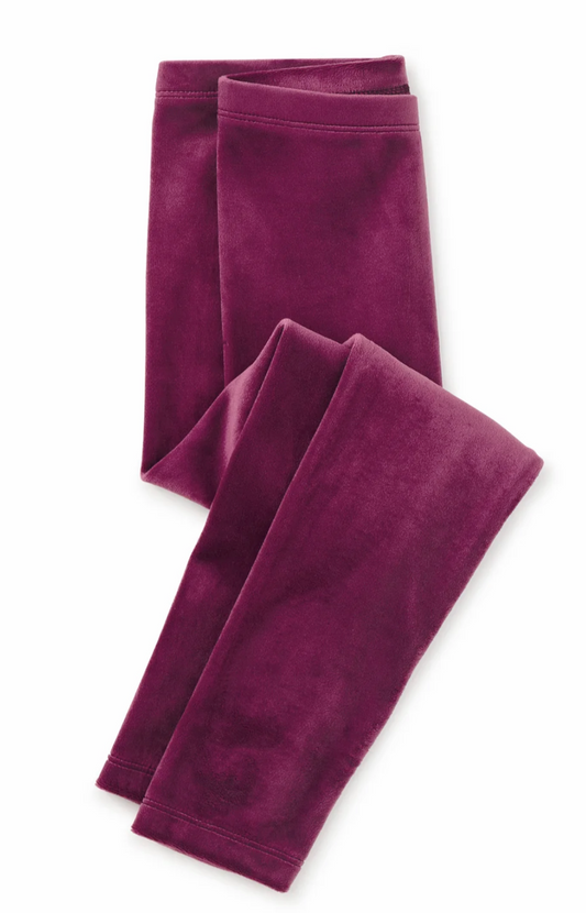 Velour Leggings - Cosmic Berry