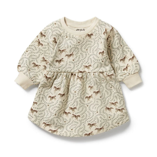 Trixie Horse Organic Terry Sweat Dress