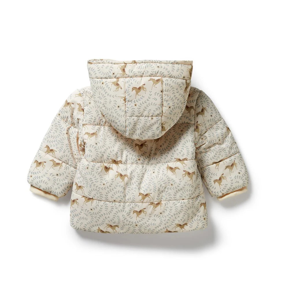 Trixie Horse Puffer Jacket