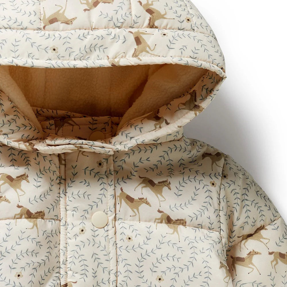 Trixie Horse Puffer Jacket