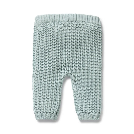 Duck Egg Organic Knitted Legging