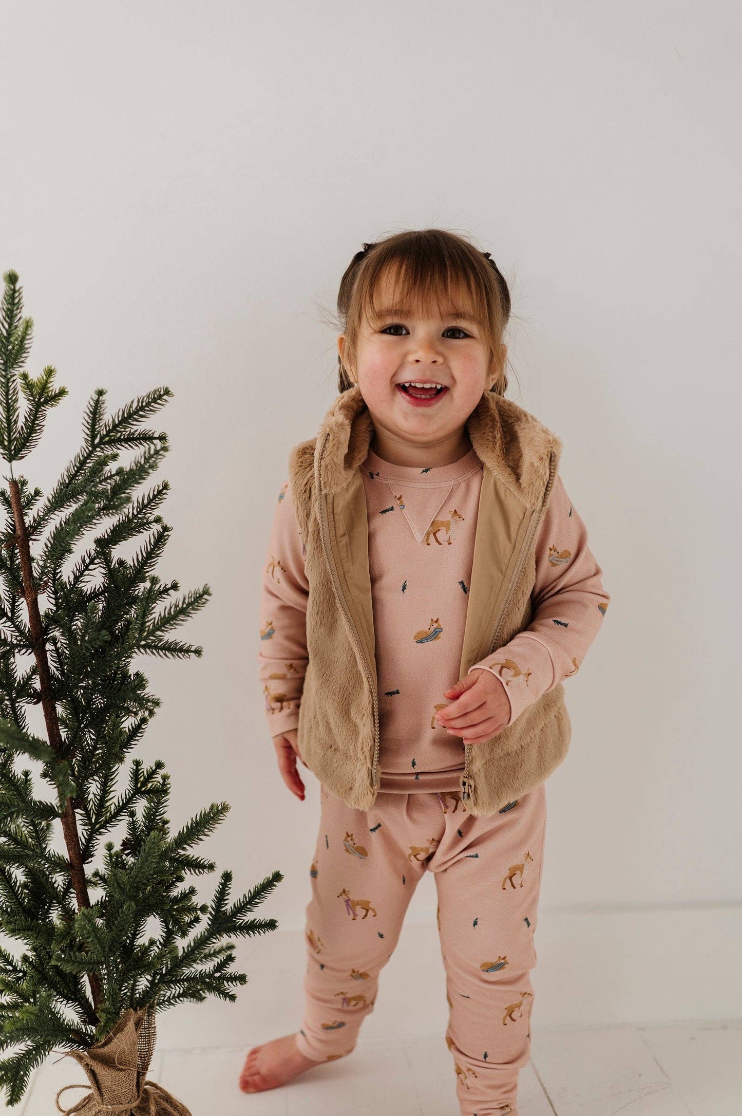 Fur Vest Baby/Kids Clothing Fall 2025
