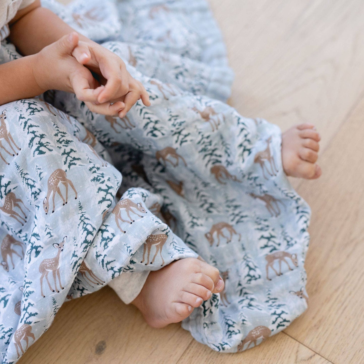 Blitzen & Nova Blue Reversible Blanket