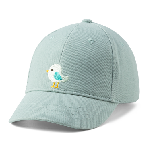 Kids Baseball Hat - Birdie Patch - Blue
