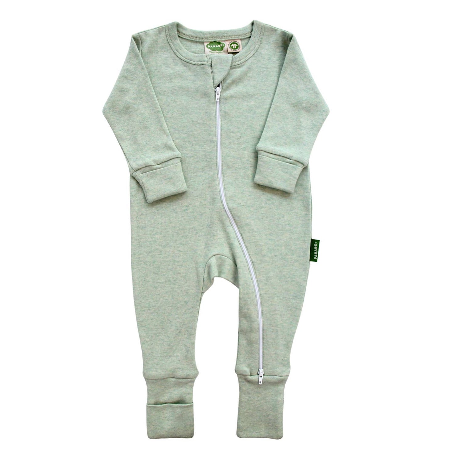Snuggle Soft Melange '2-Way' Zipper Romper