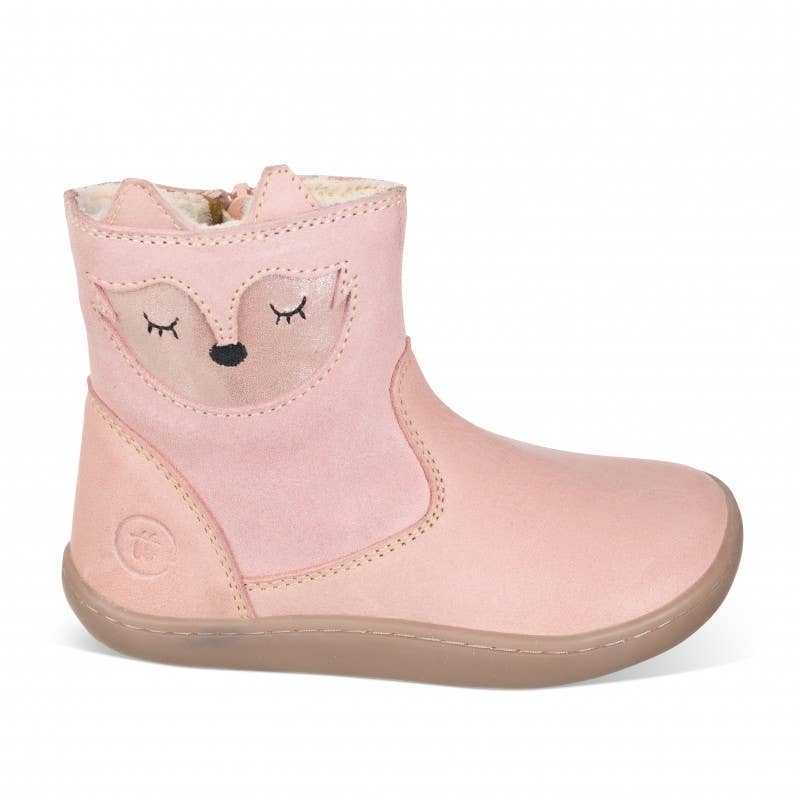 Barefoot leather boot