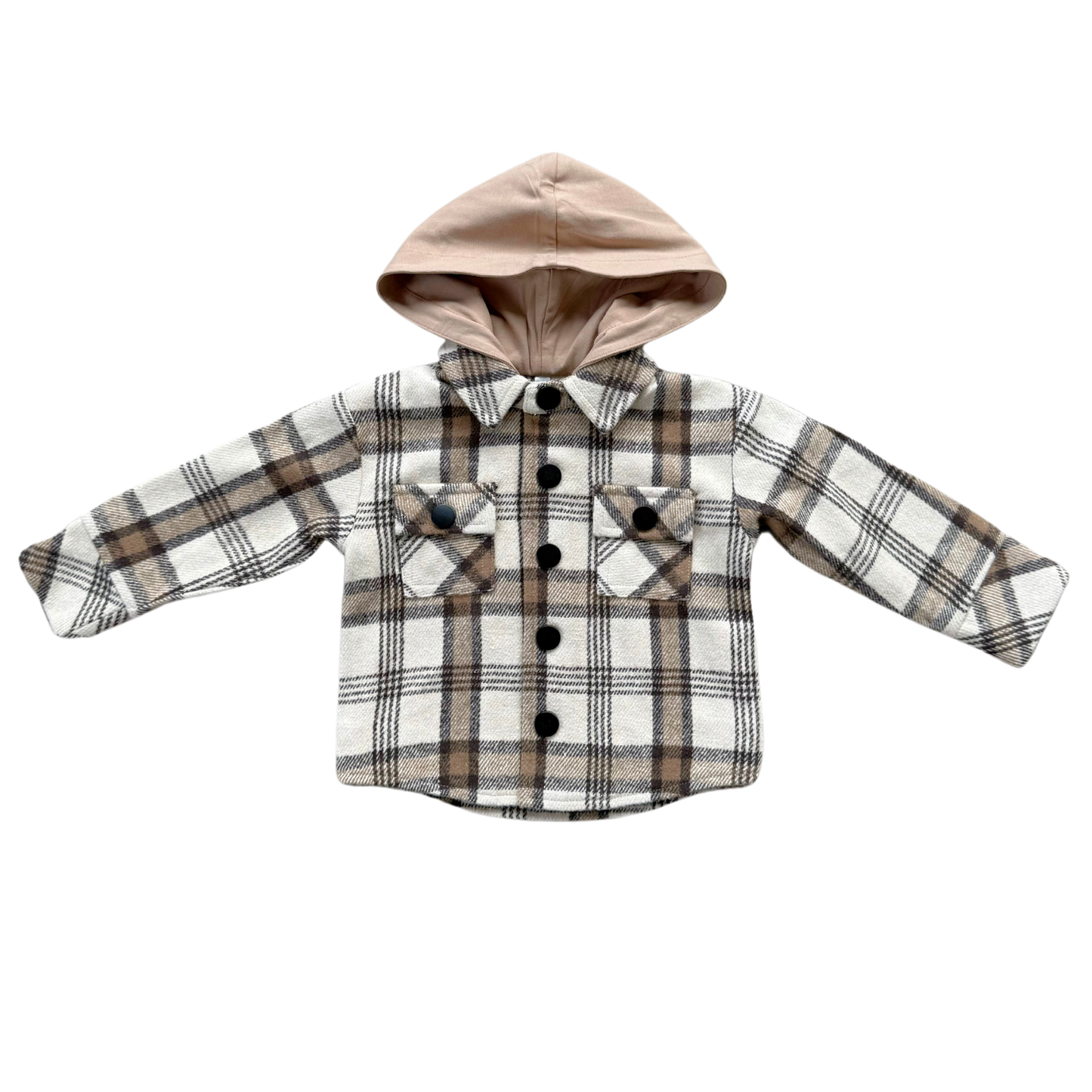 Hooded Shacket Baby/Kids Clothing Fall 2025