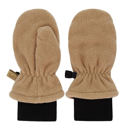 Soft Brown | Fleece Mittens