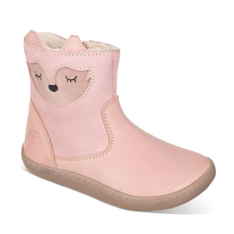 Barefoot leather boot