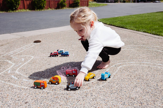 Pull Back Around Town Cars Refill - Set of 24