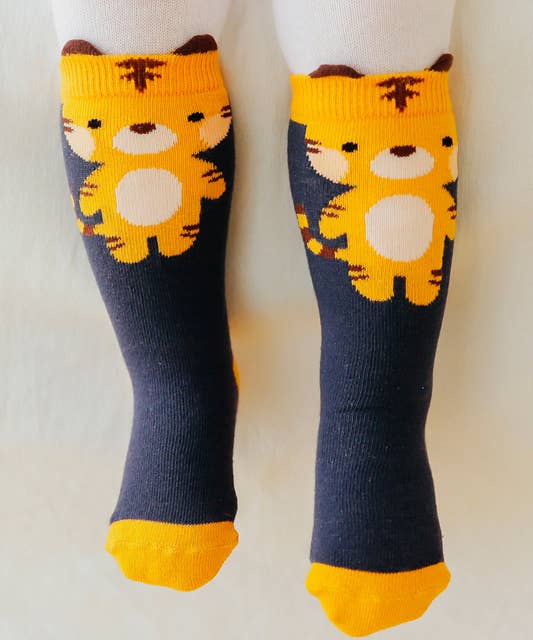 Zoo Socks | Tiger Knee Socks