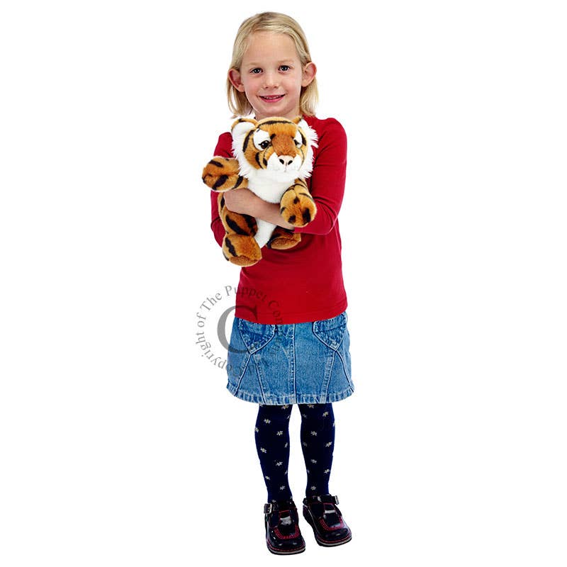 Full-Bodied Animal Hand Puppets - Tiger