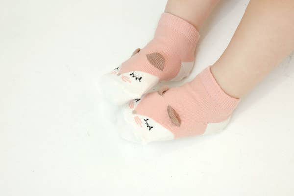 Ringbell Pink Cat Socks