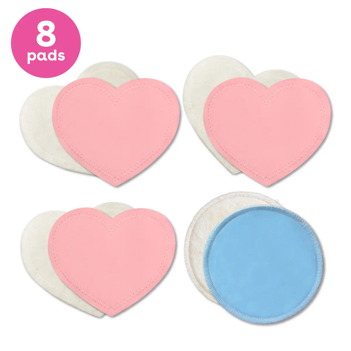 Bamboobies Nursing Pads Regular & Overnight - 4 pairs