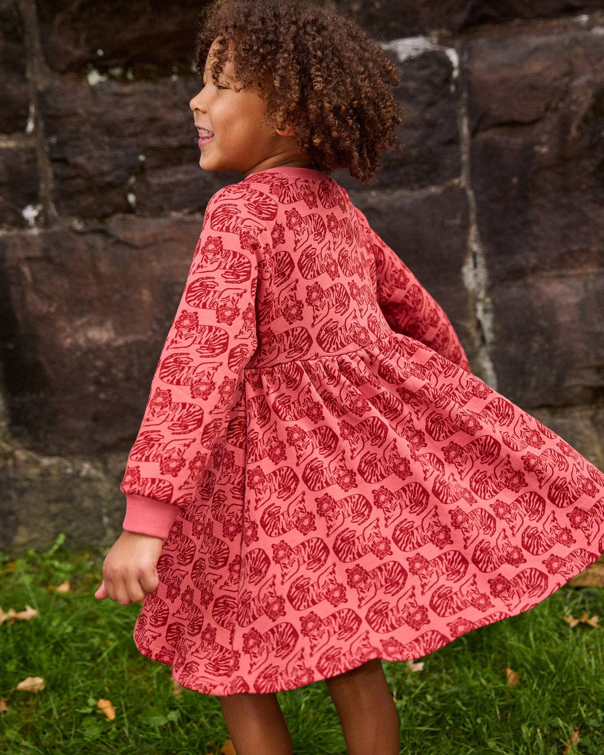 Sweatshirt Dress - Tiger | Spice