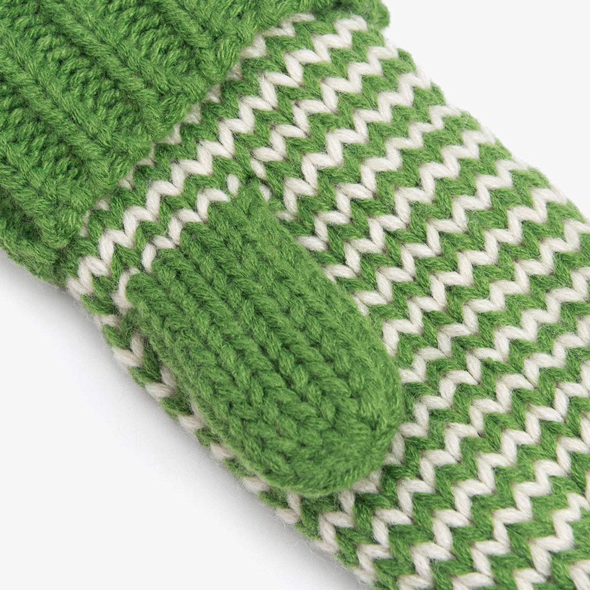Classic Knit Winter Mittens for Kids 1-12, Stripe Pattern