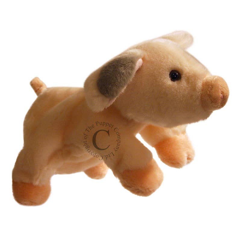 Full-Bodied Animal Hand Puppets - Pig