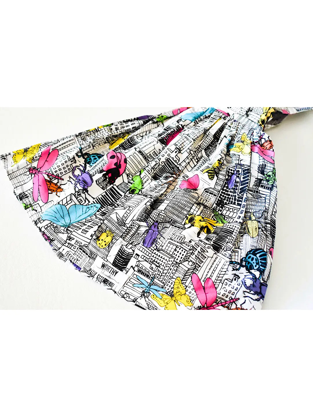 Girls Pinafore Dress | Bug Invasion