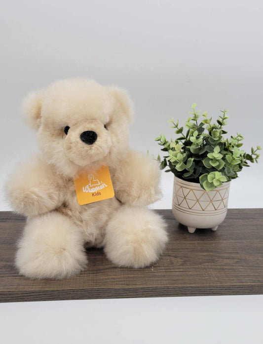 Alpaca Stuffed Animal | Teddy Bear Seated 10" | Handmade