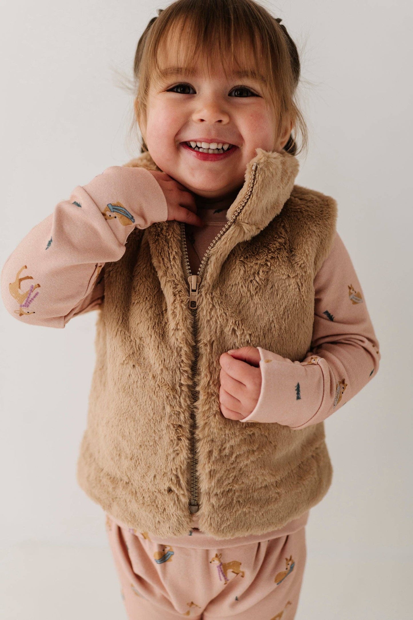 Fur Vest Baby/Kids Clothing Fall 2025