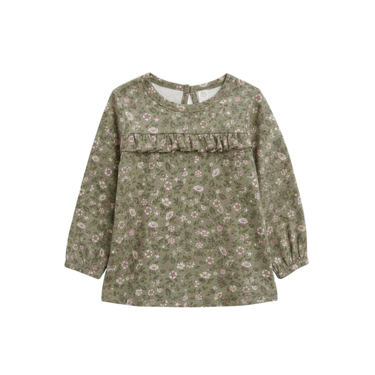 Sorren Ruffle Long Sleeve Top - Kelsey Floral