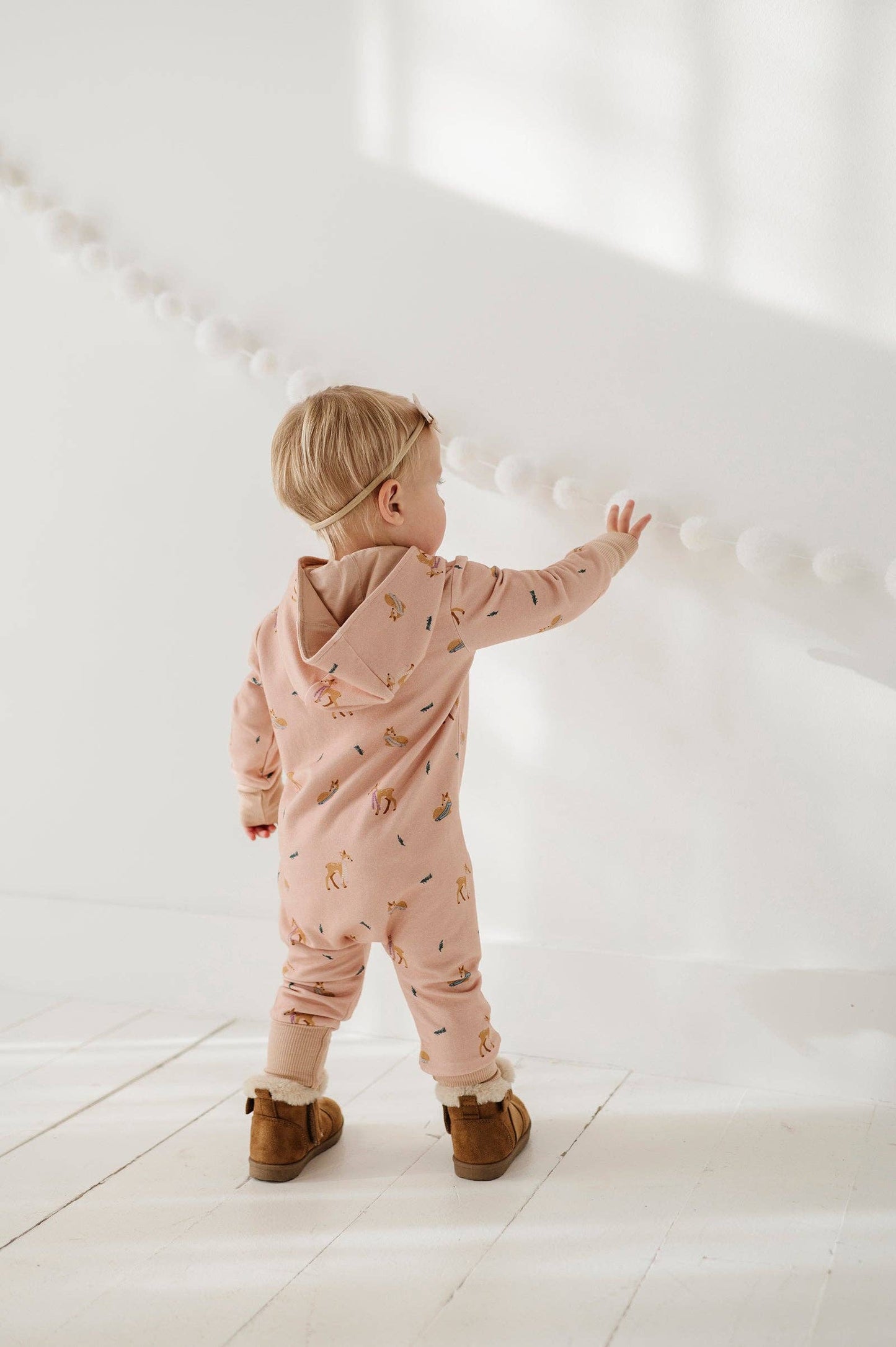 Terry Zip Romper Bamboo/Cotton Baby/Kids Clothing Fall 2025