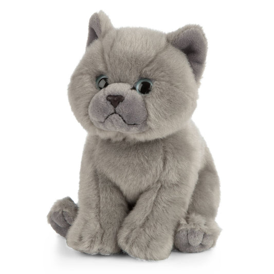 Living Nature British Grey Shorthair Kitten Plush