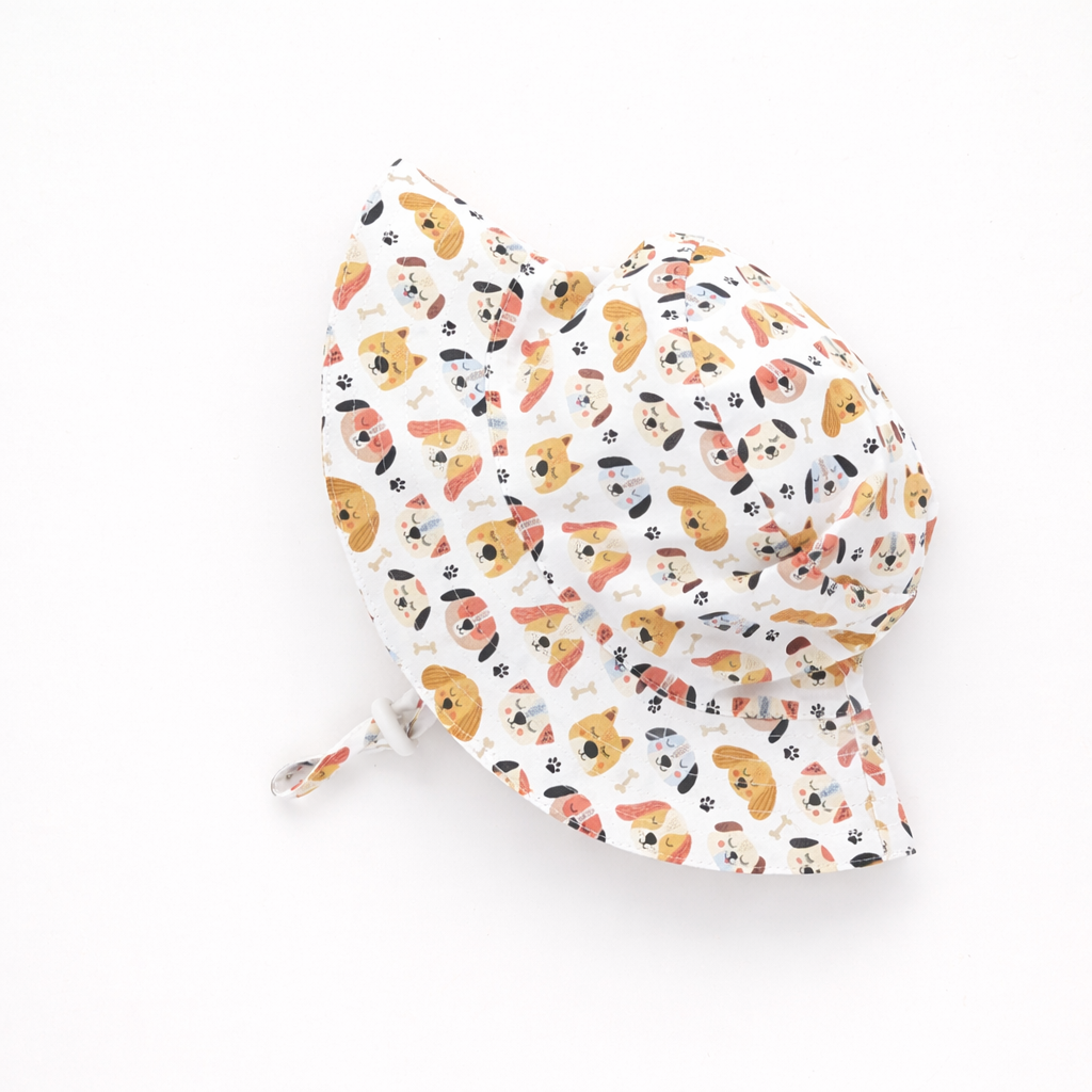 Puppy Bucket Hat UPF 50+ with Adjustable Breakaway Strap